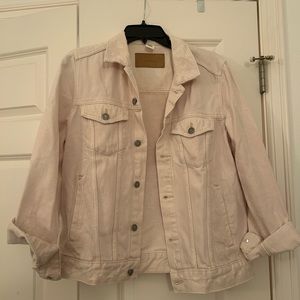 Baby Pink Denim Jacket